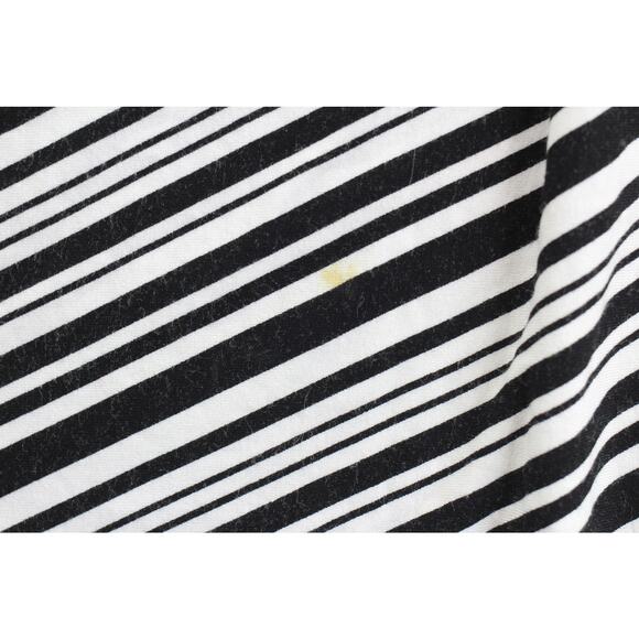 Chicos stripe patterned stripe patchwork comfy cozycore maxi skirt womens medium - Picture 2 of 8